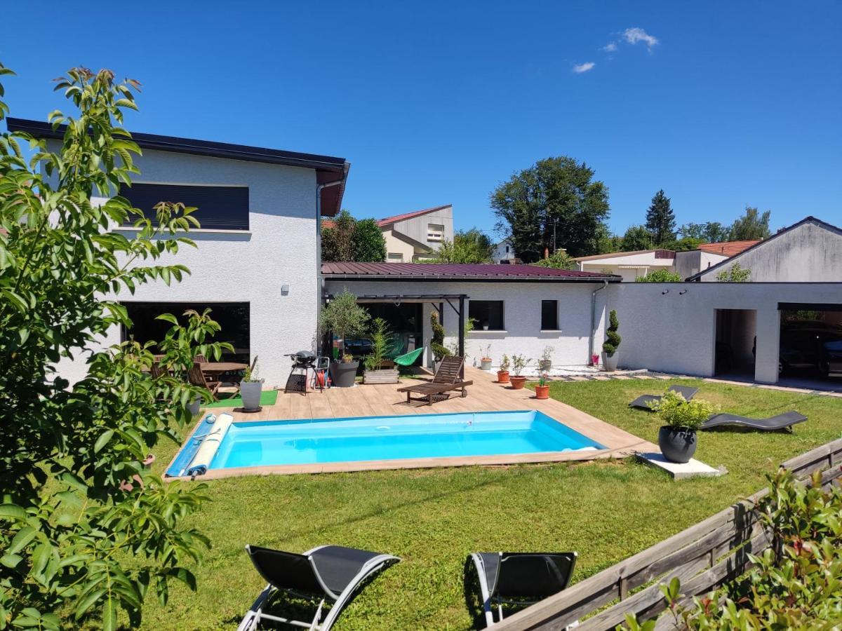 Le Doubs Repere Villa Montferrand-le-Château Exterior foto